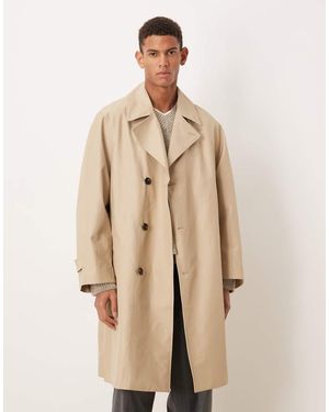 SELECTED Trench Coat - Natural