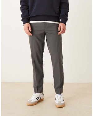 ASOS Smart Tapered Trouser - Black