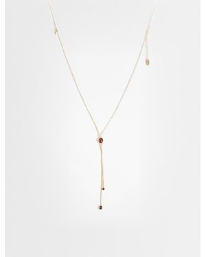 Mango Gelaagde Ketting - Wit