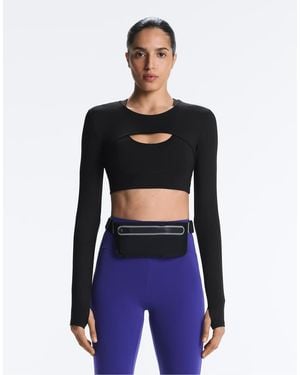 Oysho Comfortlux Long Sleeve Arm Warmers - White