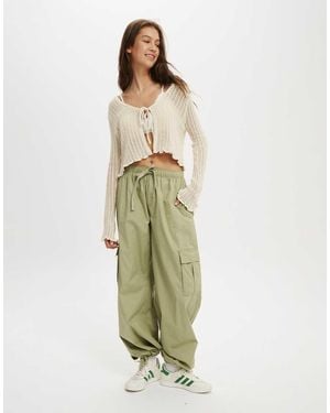 Cotton On Summer Cargo Pant - Green