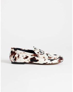 TOPSHOP Daniel Flat Square Toe Loafers - Multicolour