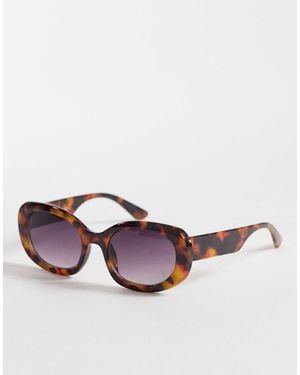 A.J. Morgan – memories – ovale, klobige sonnenbrille - Pink
