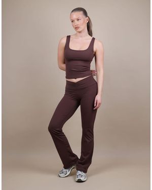 SIMMI Square Neck Tank Top - Pink