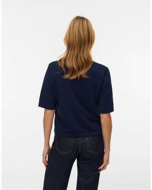 Vero Moda Maglione Lavorato Azzurro - Blu