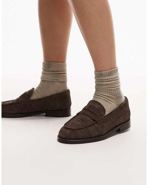 Bronx Tran-sitt Loafers - Brown
