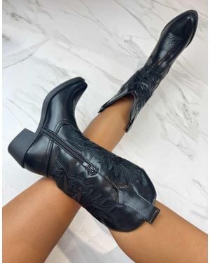 GIA STUDIOS Cowboy Western Boots - Blue