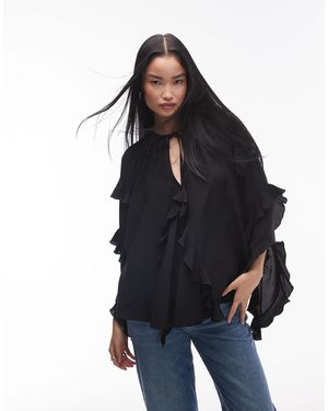 TOPSHOP – ultra femme – oberteil - Blau