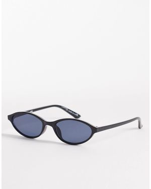 Cotton On Ashlyn Slim Line Sunglasses - Blue