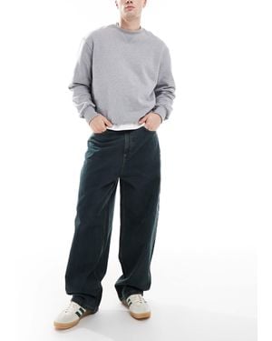 Collusion X001 Antifit Mid Rise Jeans - White