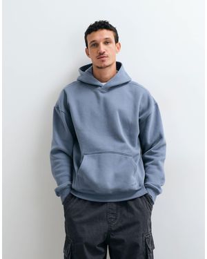 Hollister Boxy Fit Hoodie - Blue