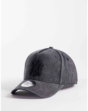 KTZ E-frame Ny Yankees Denim Cap - Grey