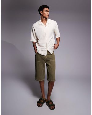 Good For Nothing baggy Denim Jorts - Gray