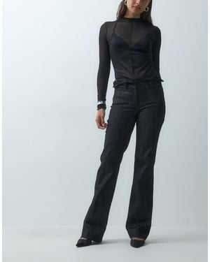 Mango Relaxed Jean - Black
