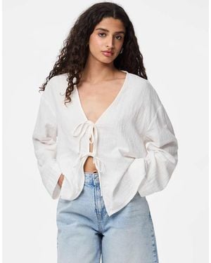 Pieces Top - White