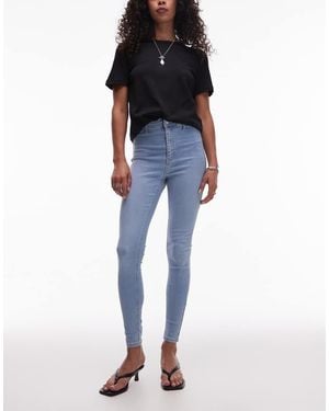 TOPSHOP Joni High Rise Super Skinny Jean - Blue