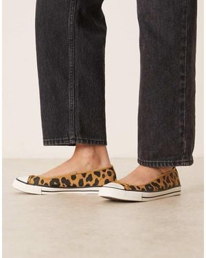 Converse Chuck Taylor All Star Dainty Ballet Flats - Black