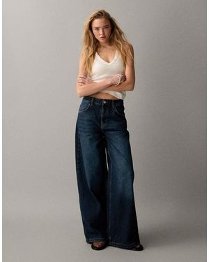ASOS Vaqueros Boyfriend De Corte Holgado Extragrande Con Lavado Verdoso De -Azul