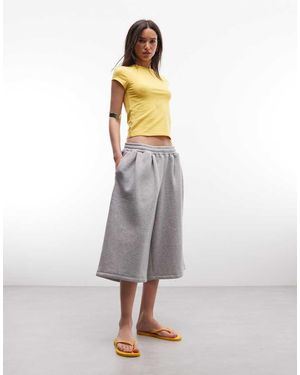 Collusion Xl baggy Longline jogger Short - Grey
