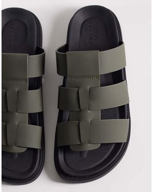 ASOS Classic Strap Sandals - Black
