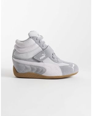 PUMA Speedcat Wedge Trainers - White