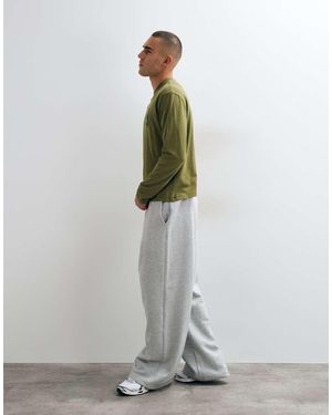 Collusion Oversized Heavyweight Relaxed Leg jogger - Grey