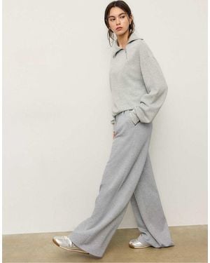 Stradivarius Soft-touch Darted Trousers - Grey