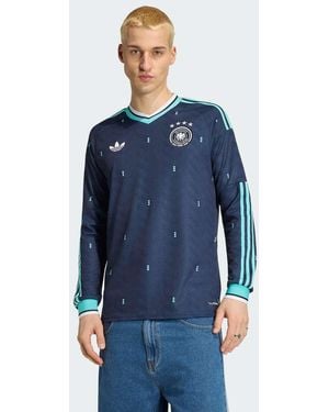 adidas Originals Germany 26 Away Long Sleeve Jersey - Blue