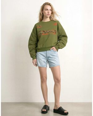 HYPEDROP Sweat - pesto - Vert