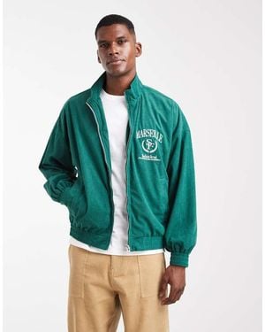 ASOS Overszed Track Jacket - Green