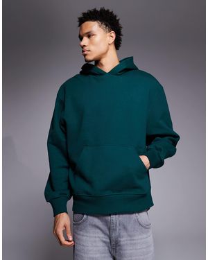 ASOS Premium Heavyweight Oversized Hoodie - Green