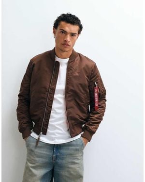 Alpha Industries Cazadora Bomber Ma1 - Marrón