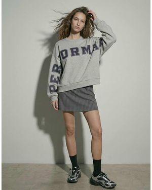 HYPEDROP Sudadera De Manga Larga - Gris