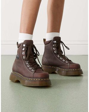 Dr. Martens Buzz 8 Eye Boot - Brown