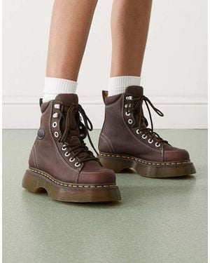 Dr. Martens Buzz 8i 8 Eye Boot - Brown
