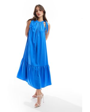 & Other Stories – maxikleid - Blau