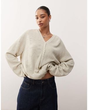 Weekday Gilet souple - cassé - Neutre