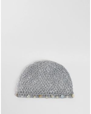 Mango – strickmütze - Grau