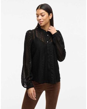 Vila Camisa Negra De - Negro