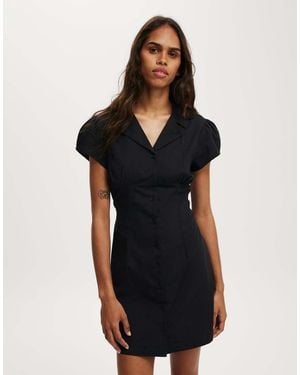 Cotton On Scarlet Shirt Mini Dress - Black