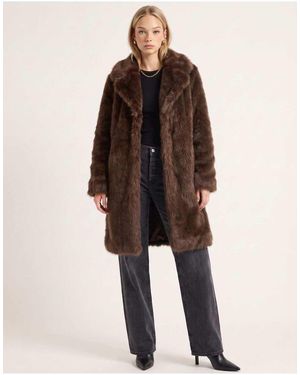 Harry Brown Margaux Long Fur Coat - Natural