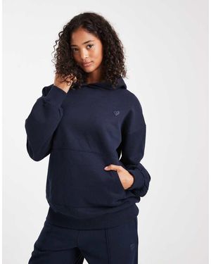 Miss Selfridge Oversized Hoodie - Blue