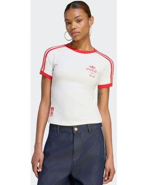 adidas Originals 3-Stripes Tee - White