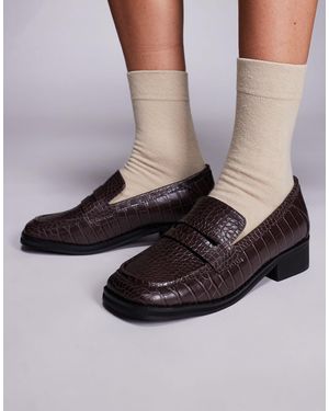 Public Desire Decaf Loafers - Black