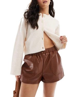 Miss Selfridge Pantaloncini - Marrone