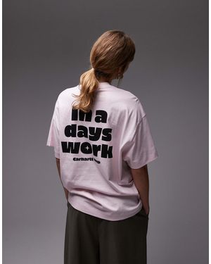 Carhartt – day off – t-shirt - Grau