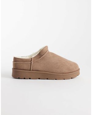 SEQWL Bottines cosy micro en moka - Marron