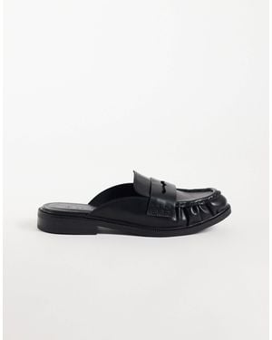 SEQWL Cadilliac penny-loafer-mules - Schwarz