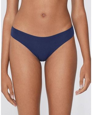 Tezenis Laser Cut Brazilian Briefs - Blue