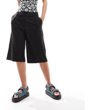 Pimkie Tailored Longline Jorts - Black